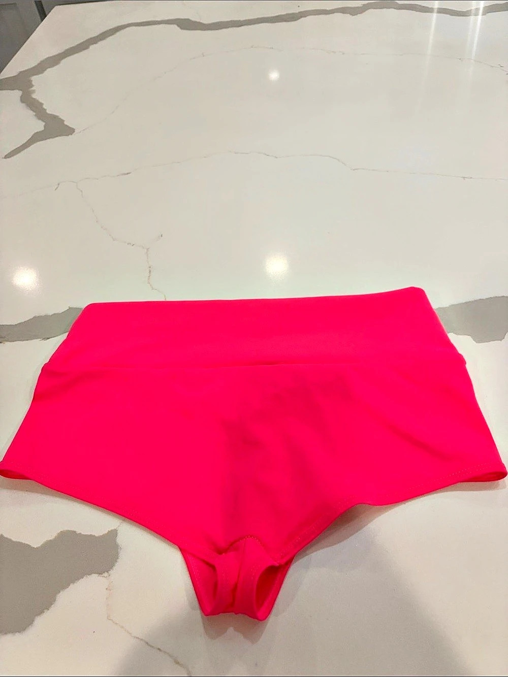 Terez TLC Booty Short Pink Bikini Bottoms Size Medium